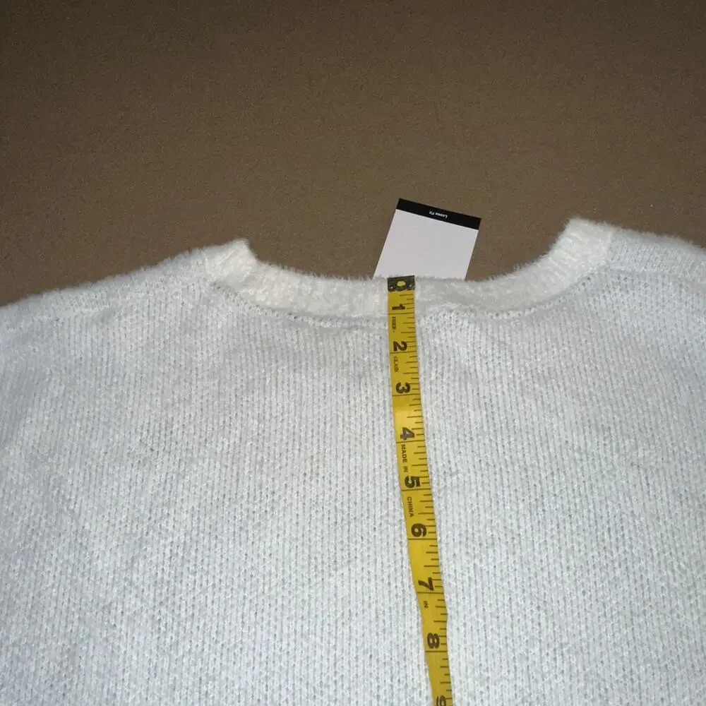 Jordan Flight Men’s XXL Heritage Crop White Jumper Sweater Mens